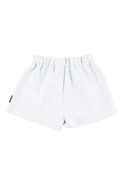 Loud Contrast Print Stripes Shorts