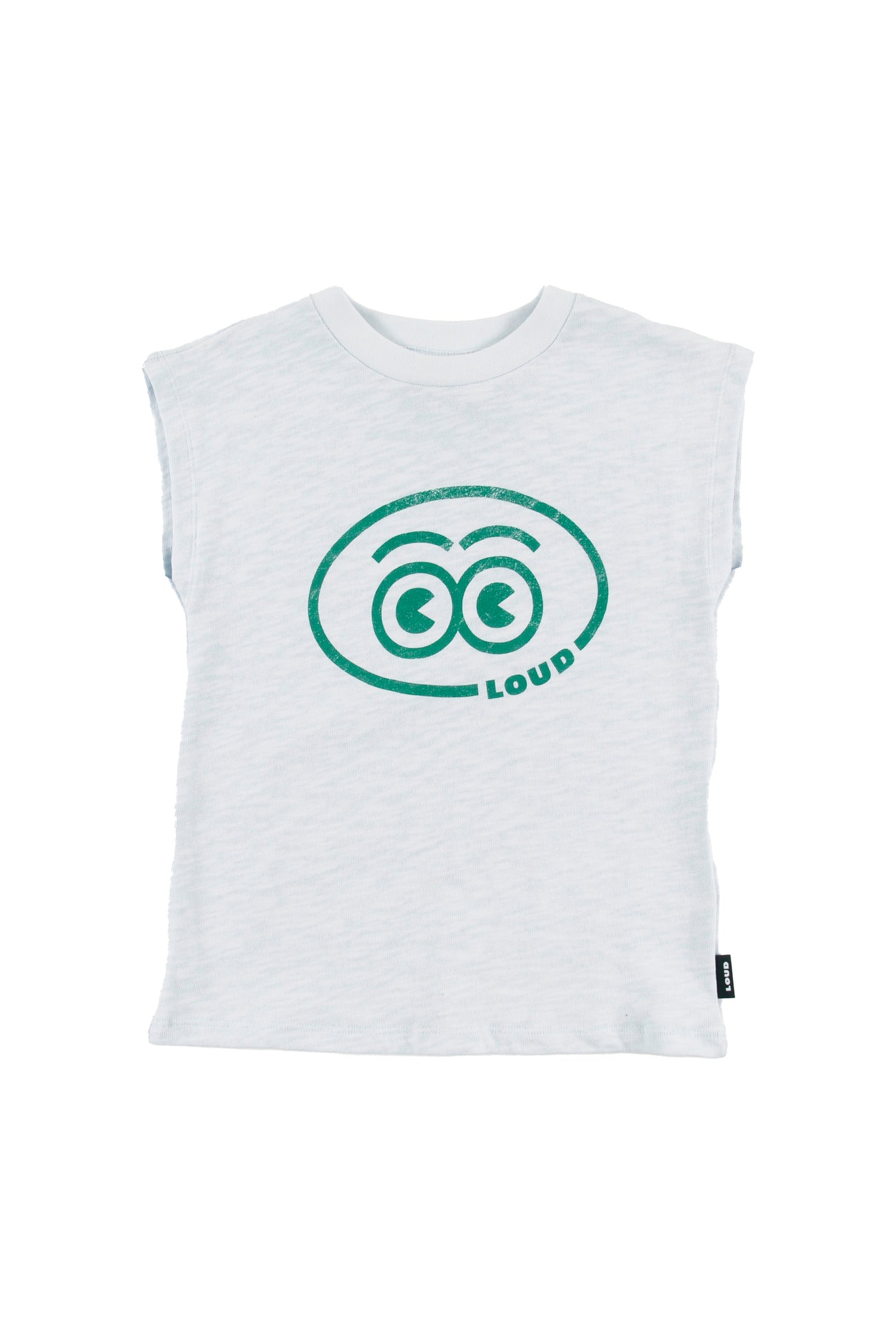 Loud Eyes Blue Logo T-Shirt
