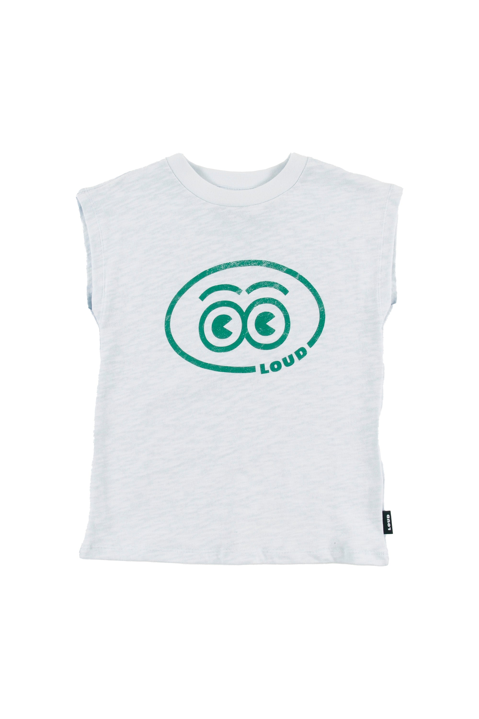 Loud Eyes Blue Logo T-Shirt