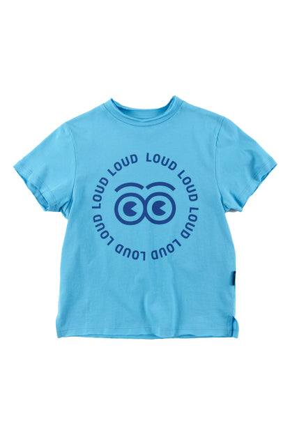 Loud Apparel Blue Print T-shirt