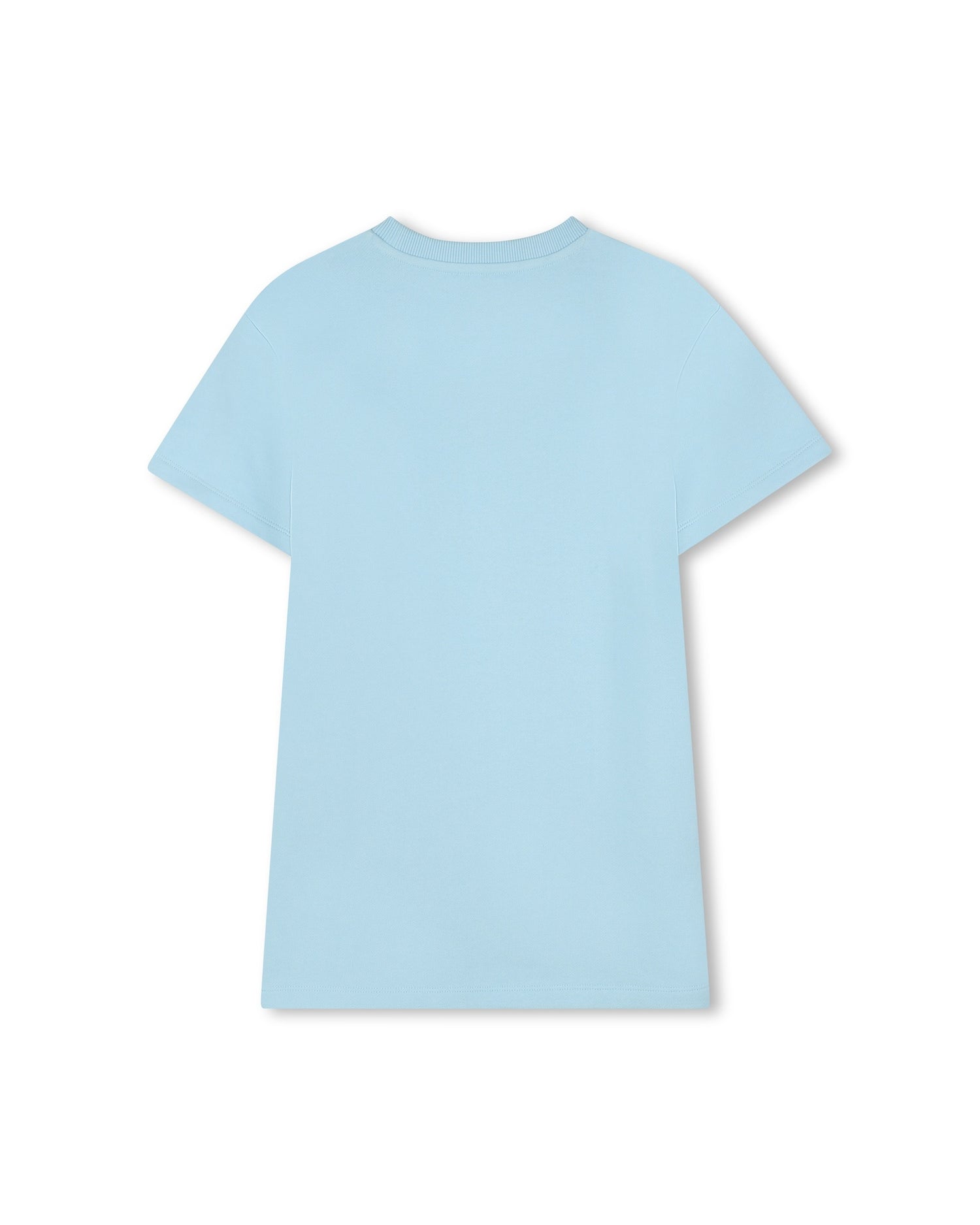 Little Marc Jacobs Pale Blue Cotton French Terry Dress