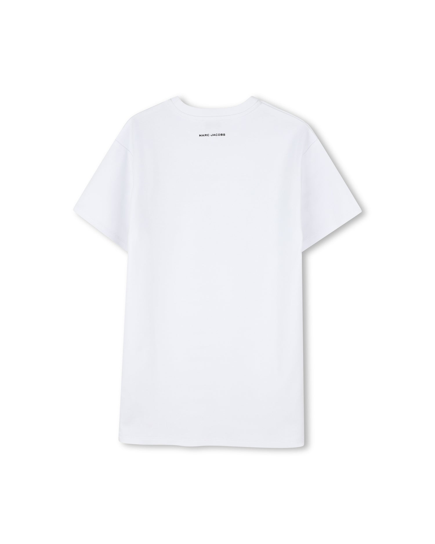 Little Marc Jacobs White Cotton Interlock Dress