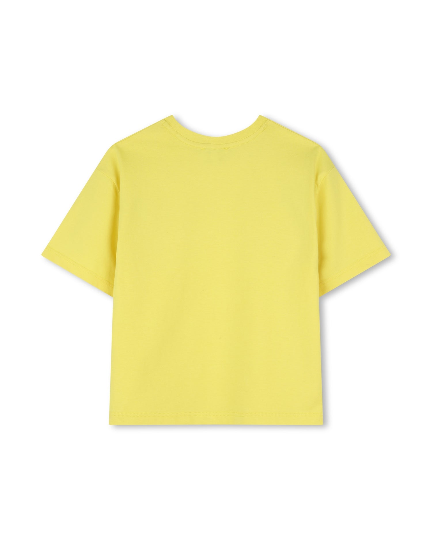 Little Marc Jacobs Yellow T-Shirt in Cotton Jersey