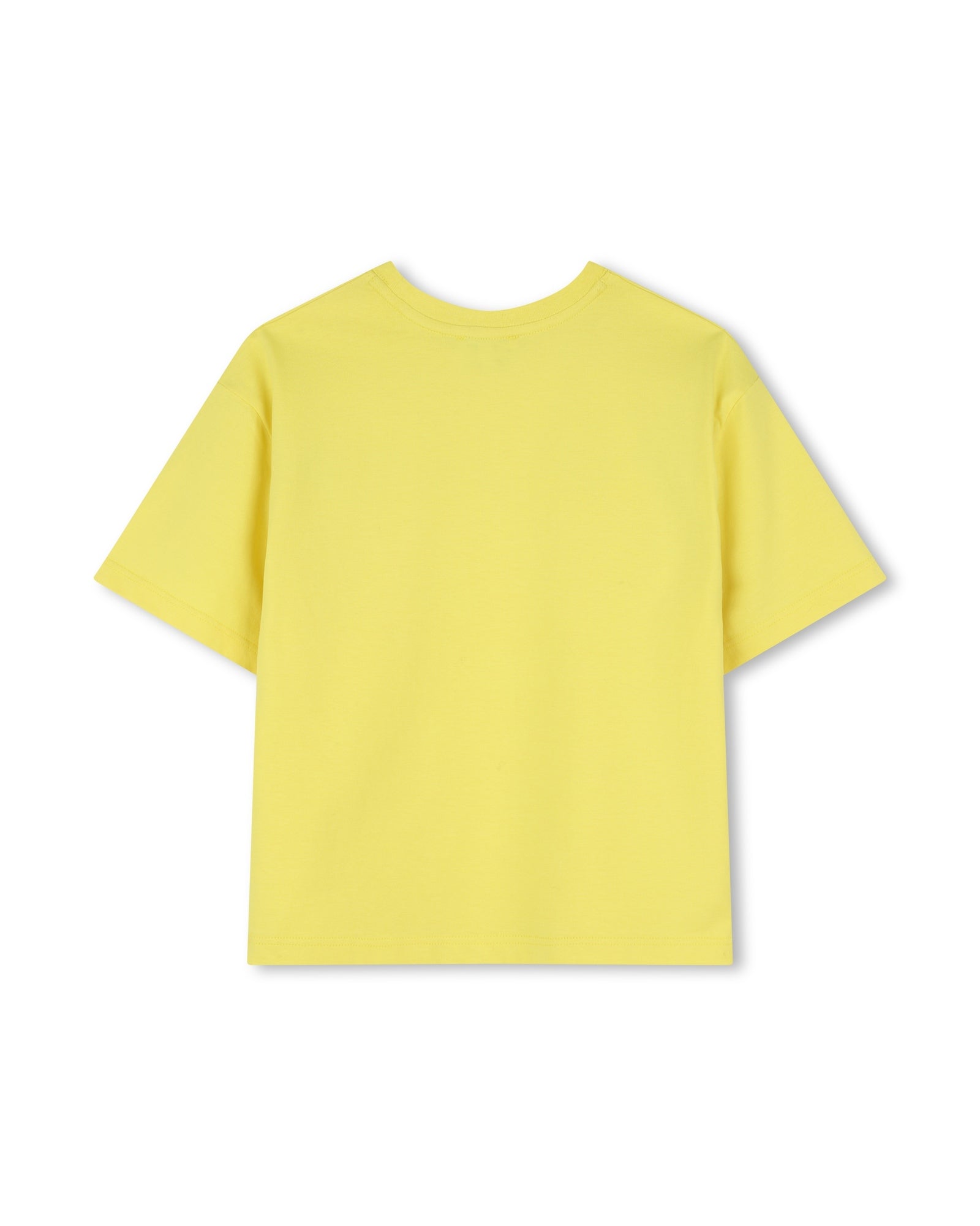 Little Marc Jacobs Yellow T-Shirt in Cotton Jersey
