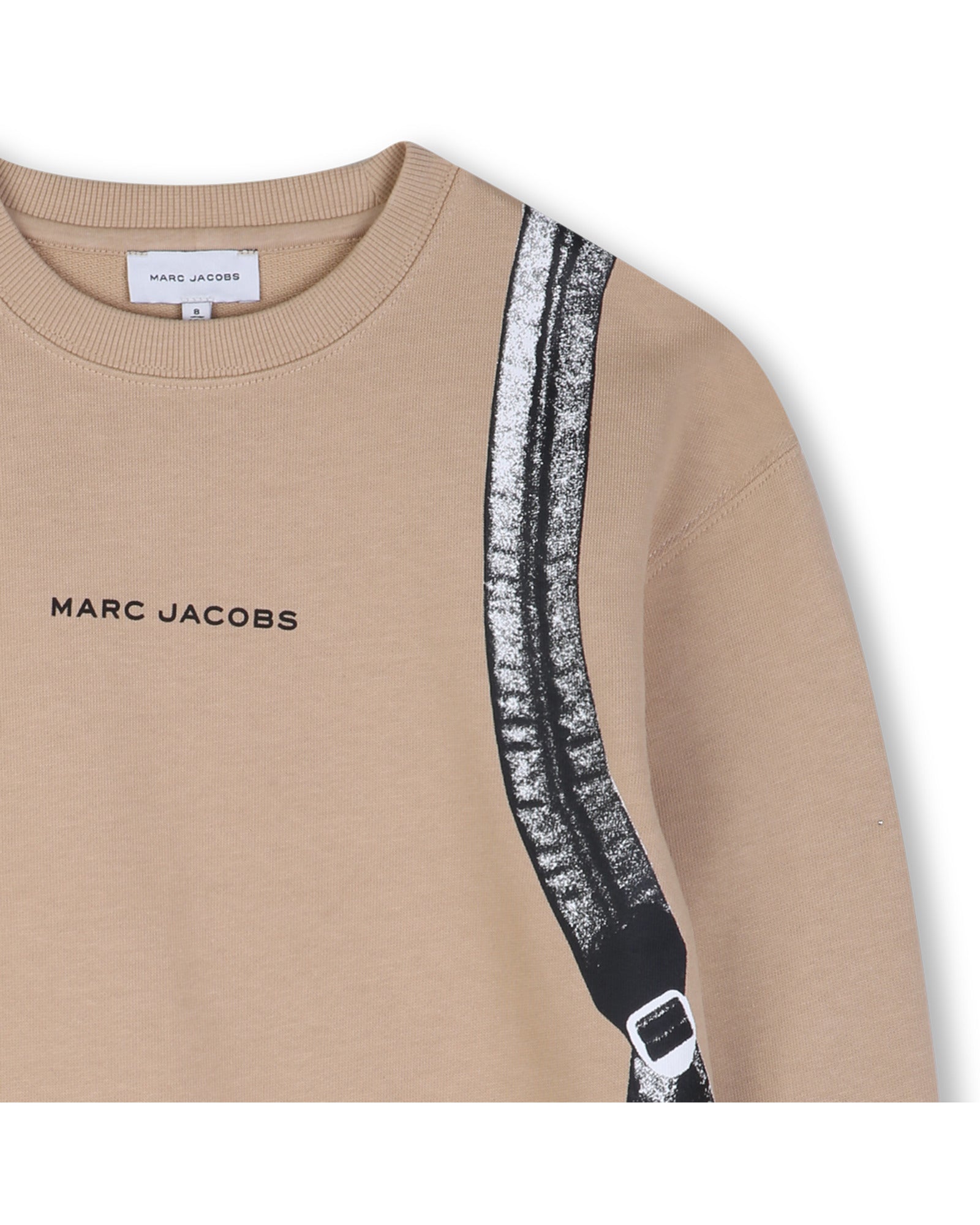 Little Marc Jacobs String Organic French Terry Sweatshirt