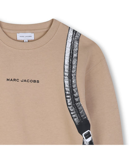 Little Marc Jacobs String Organic French Terry Sweatshirt