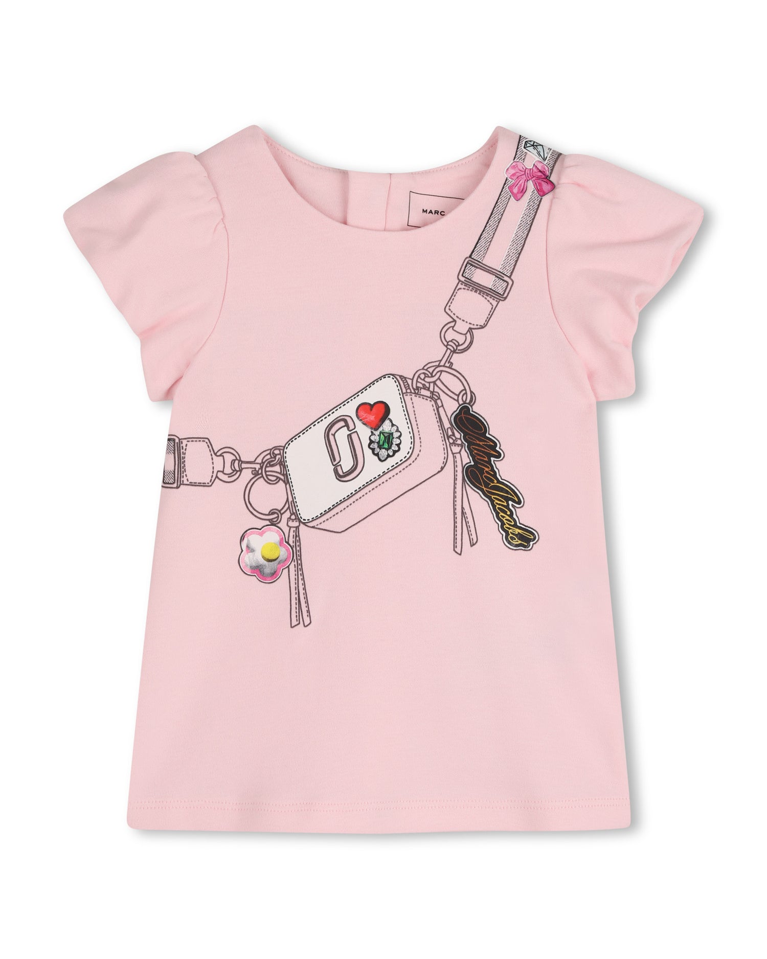 little marc jacobs pink dress MARC JACOBS Younger Girls Pink Bag Dress