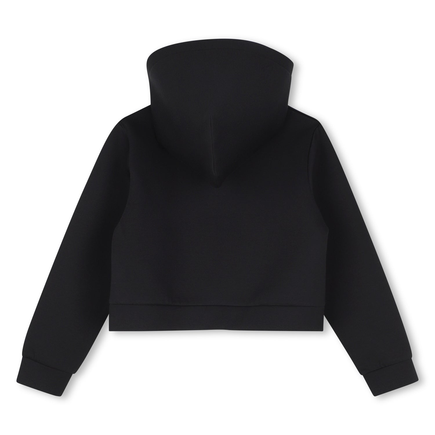 Little Marc Jacobs Girls Black Hooded Cardigan