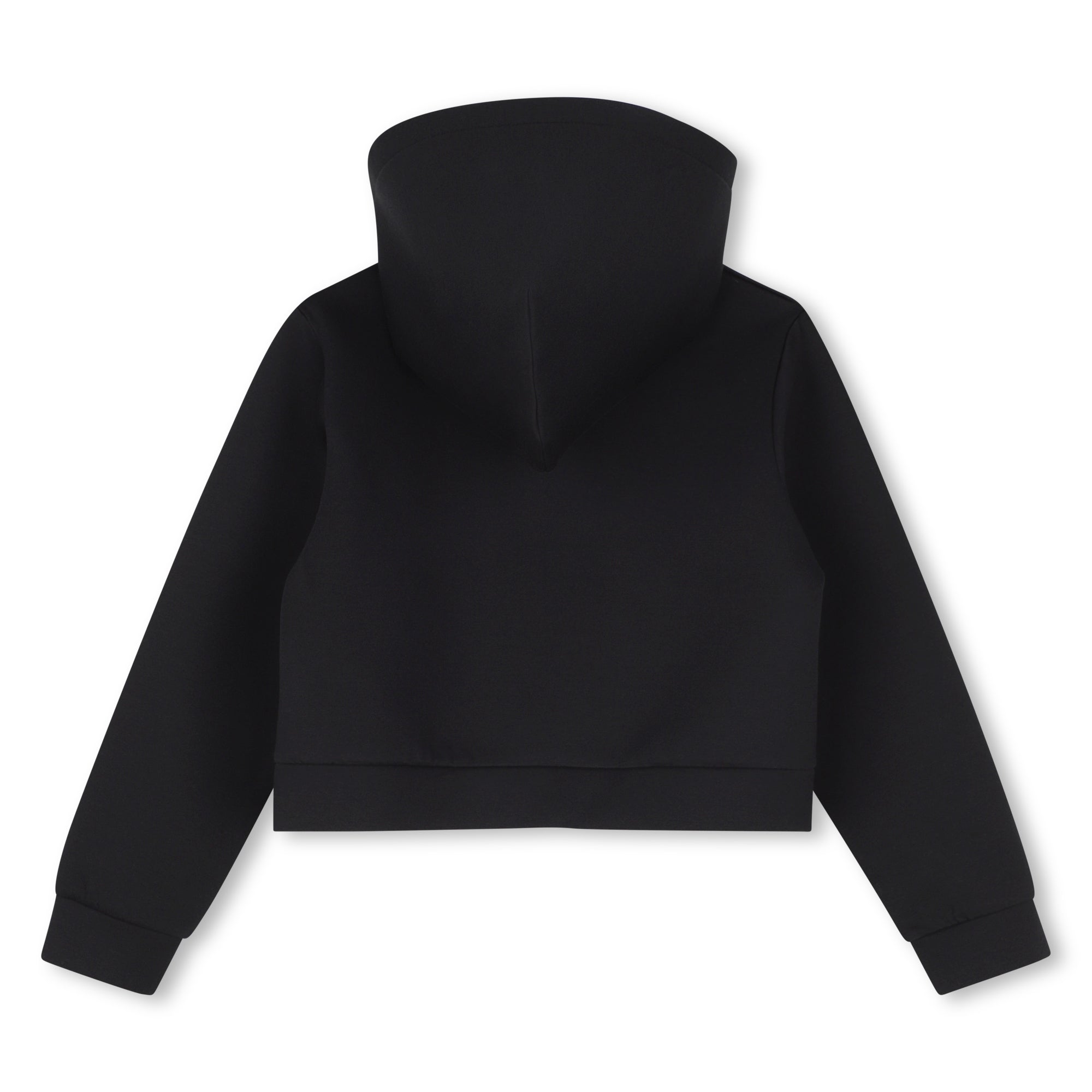 Little Marc Jacobs Girls Black Hooded Cardigan