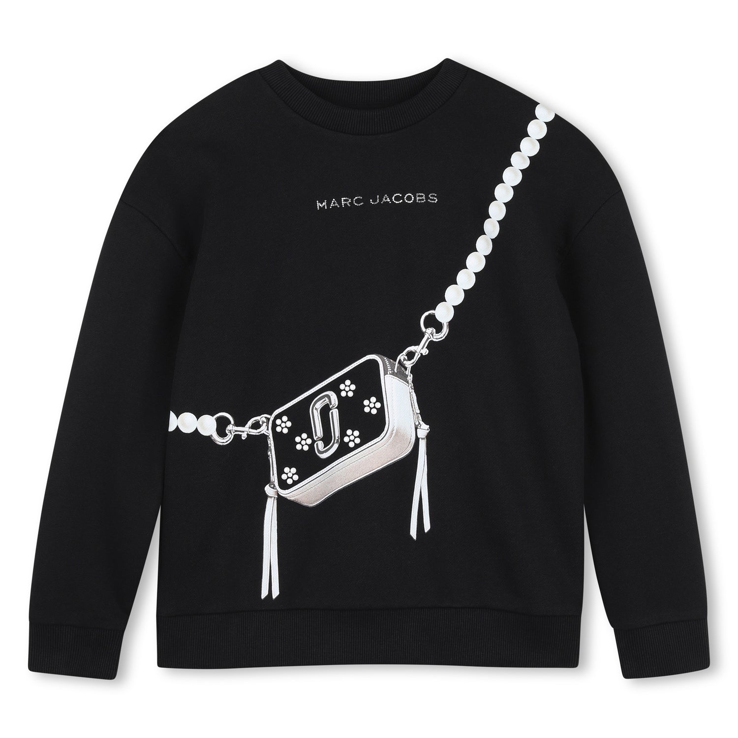 Little Marc Jacobs Girls Black Sweatshirt
