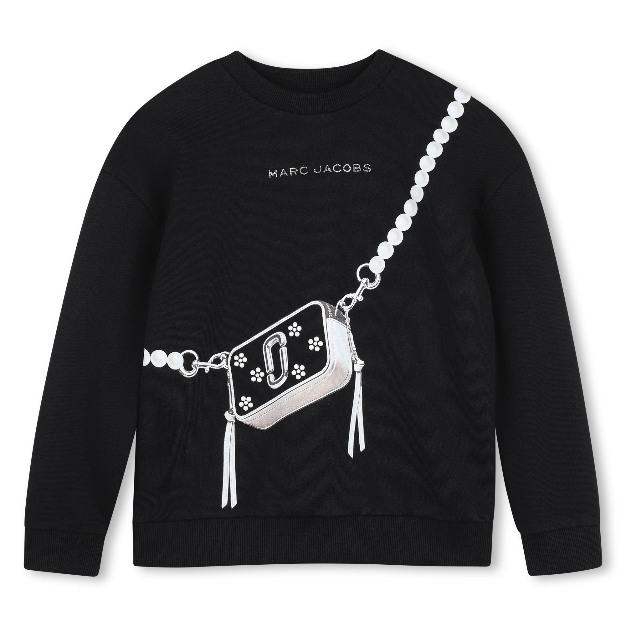 Little Marc Jacobs Girls Black Sweatshirt