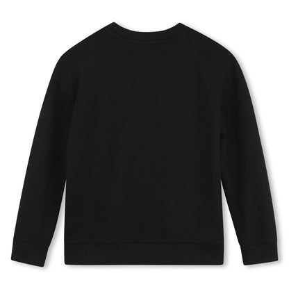 Little Marc Jacobs Girls Black Sweatshirt