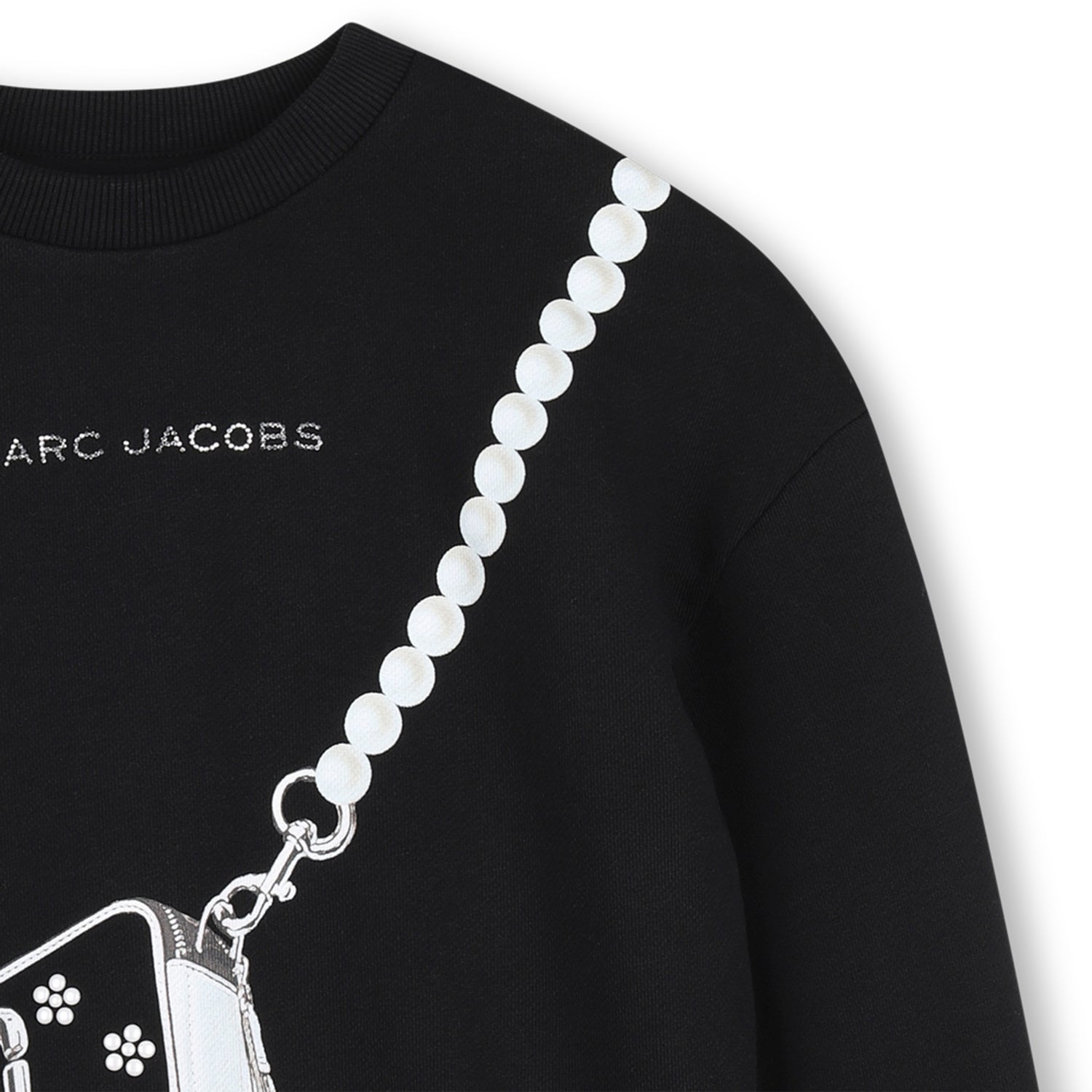 Little Marc Jacobs Girls Black Sweatshirt