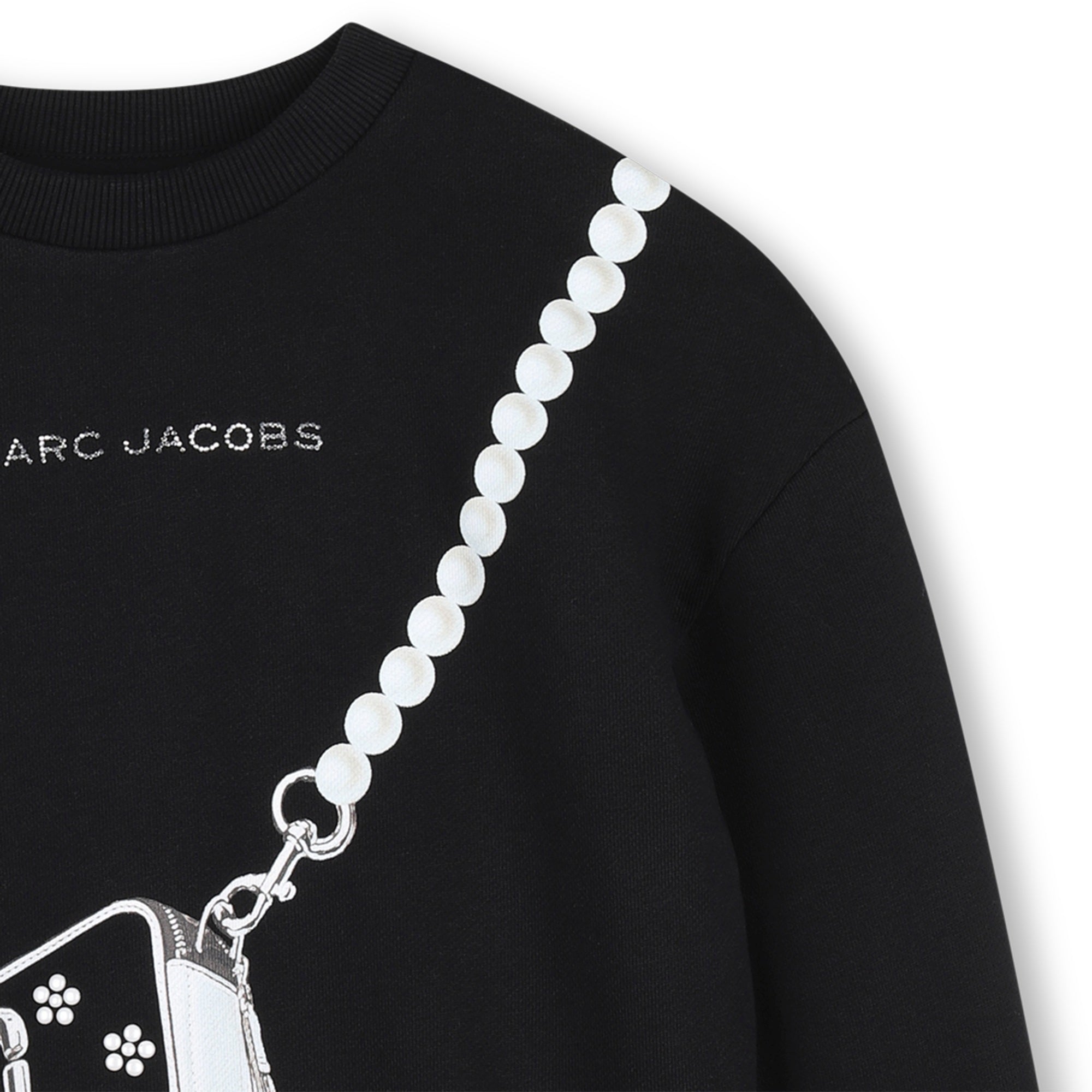 Little Marc Jacobs Girls Black Sweatshirt
