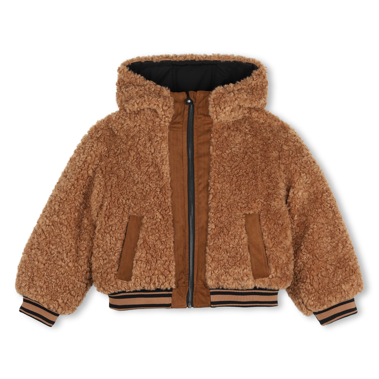 Little Marc Jacobs Girls Sand Coat