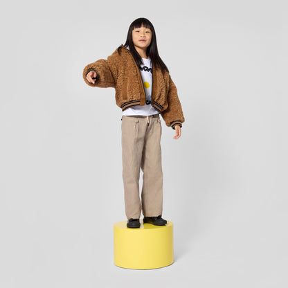 Little Marc Jacobs Girls Sand Coat