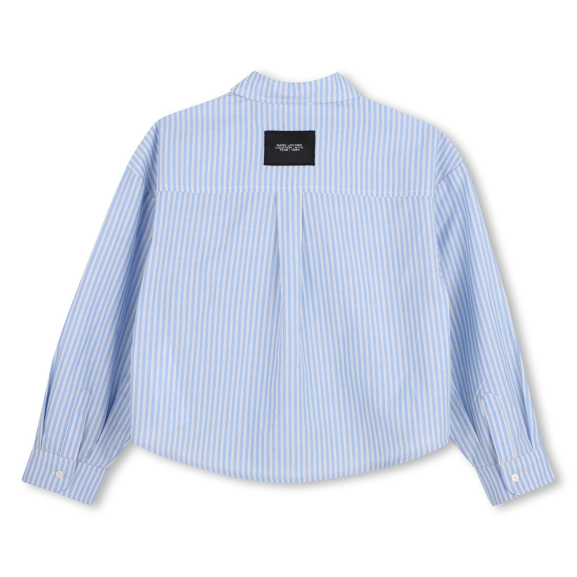 Little Marc Jacobs Girls Pale Blue Shirt