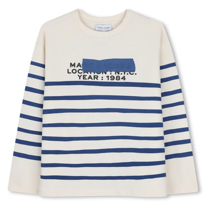 Little Marc Jacobs Boys Stripe Logo T-Shirt