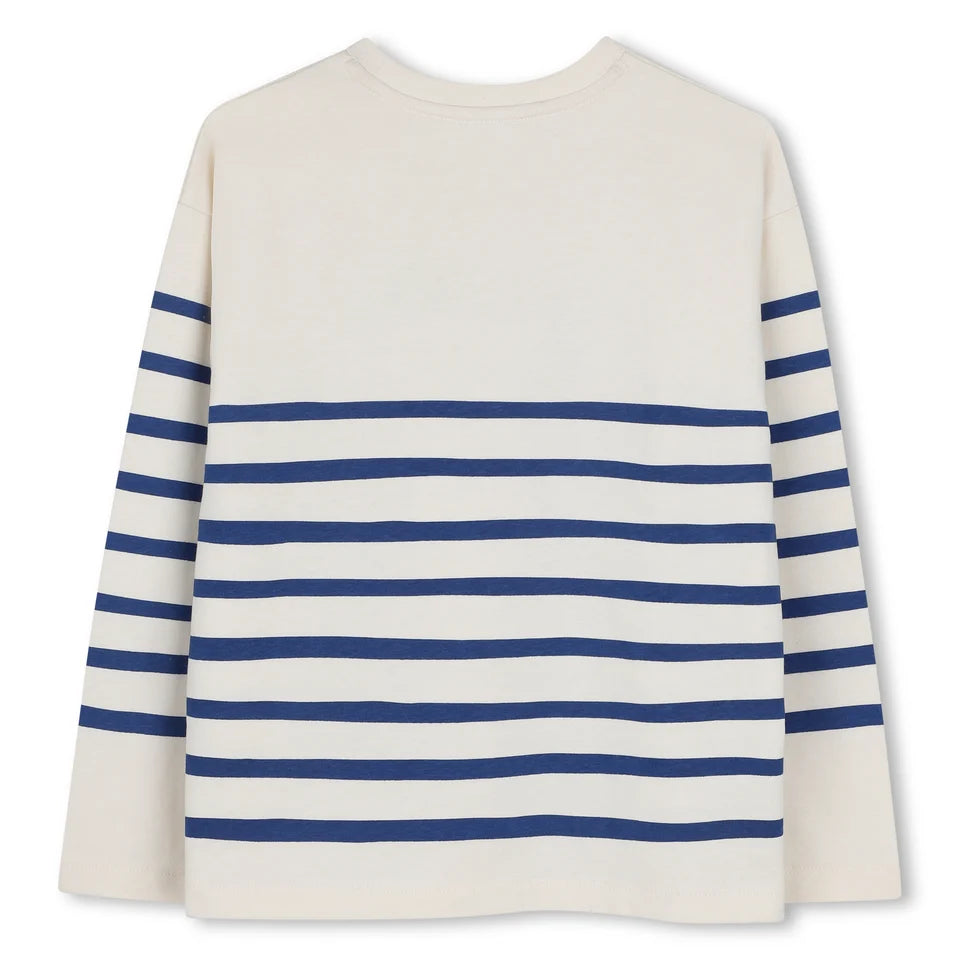 Little Marc Jacobs Boys Stripe Logo T-Shirt
