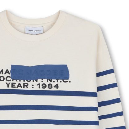 Little Marc Jacobs Boys Stripe Logo T-Shirt