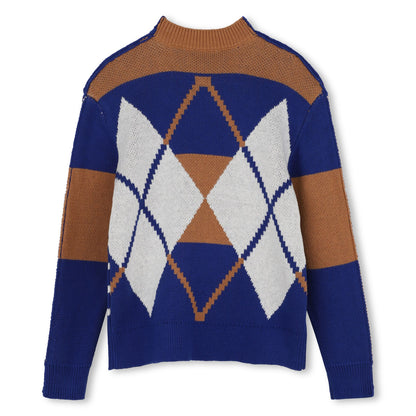 Little Marc Jacobs Boys Navy Pullover