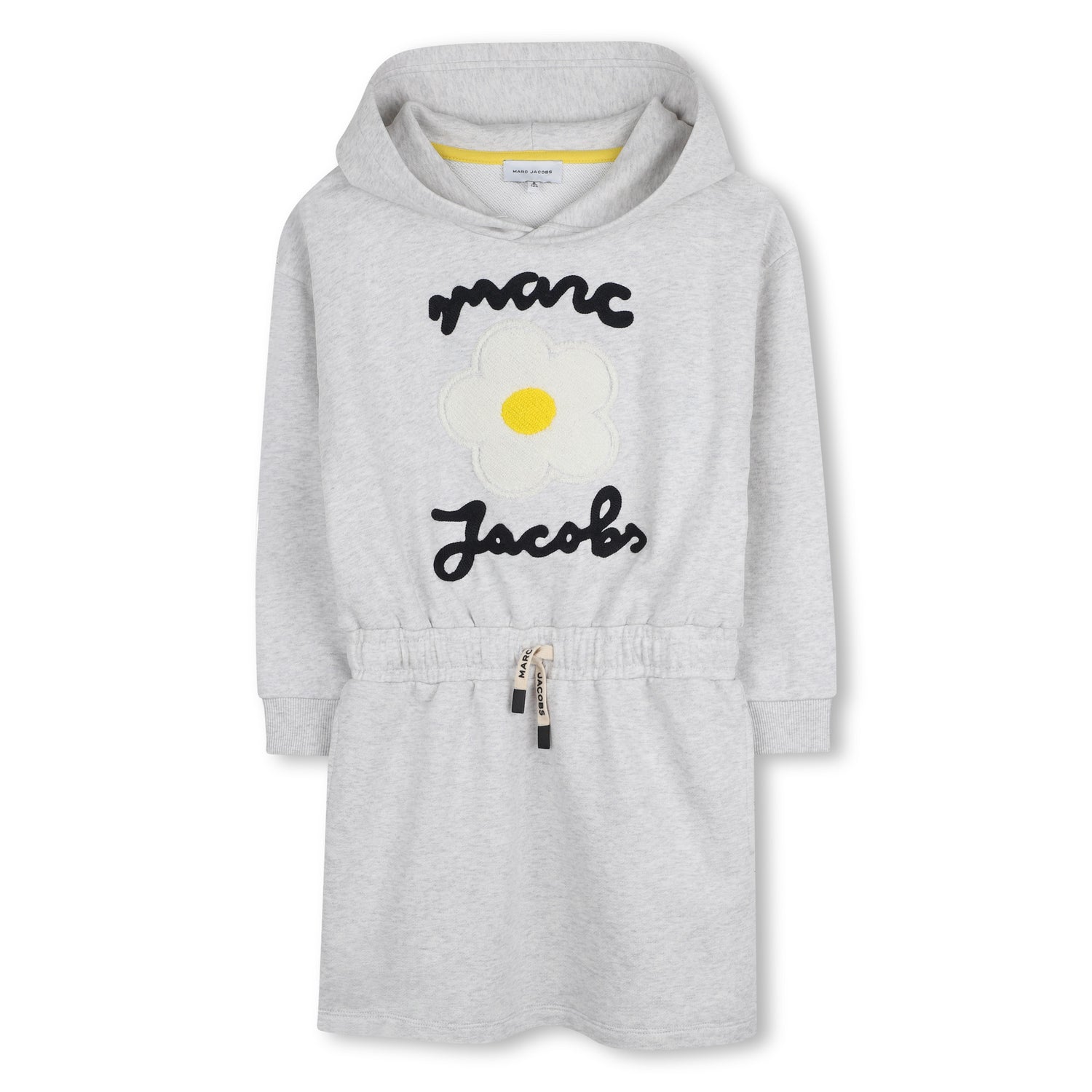 Little Marc Jacobs Girls Light Heather Gray Dress