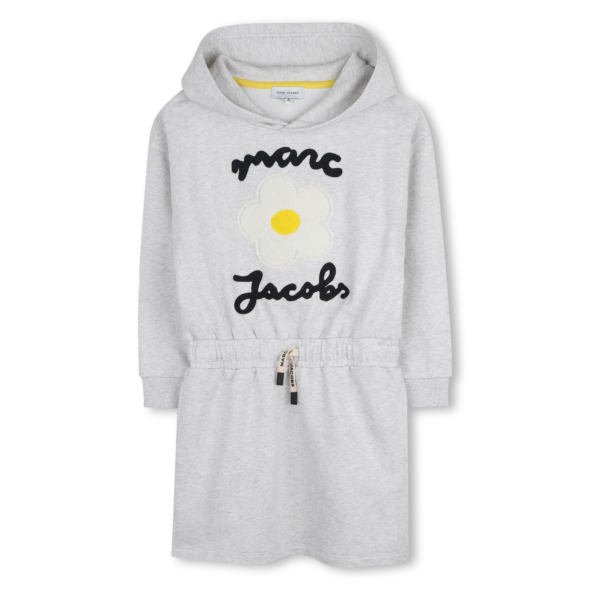 Little Marc Jacobs Girls Light Heather Gray Dress