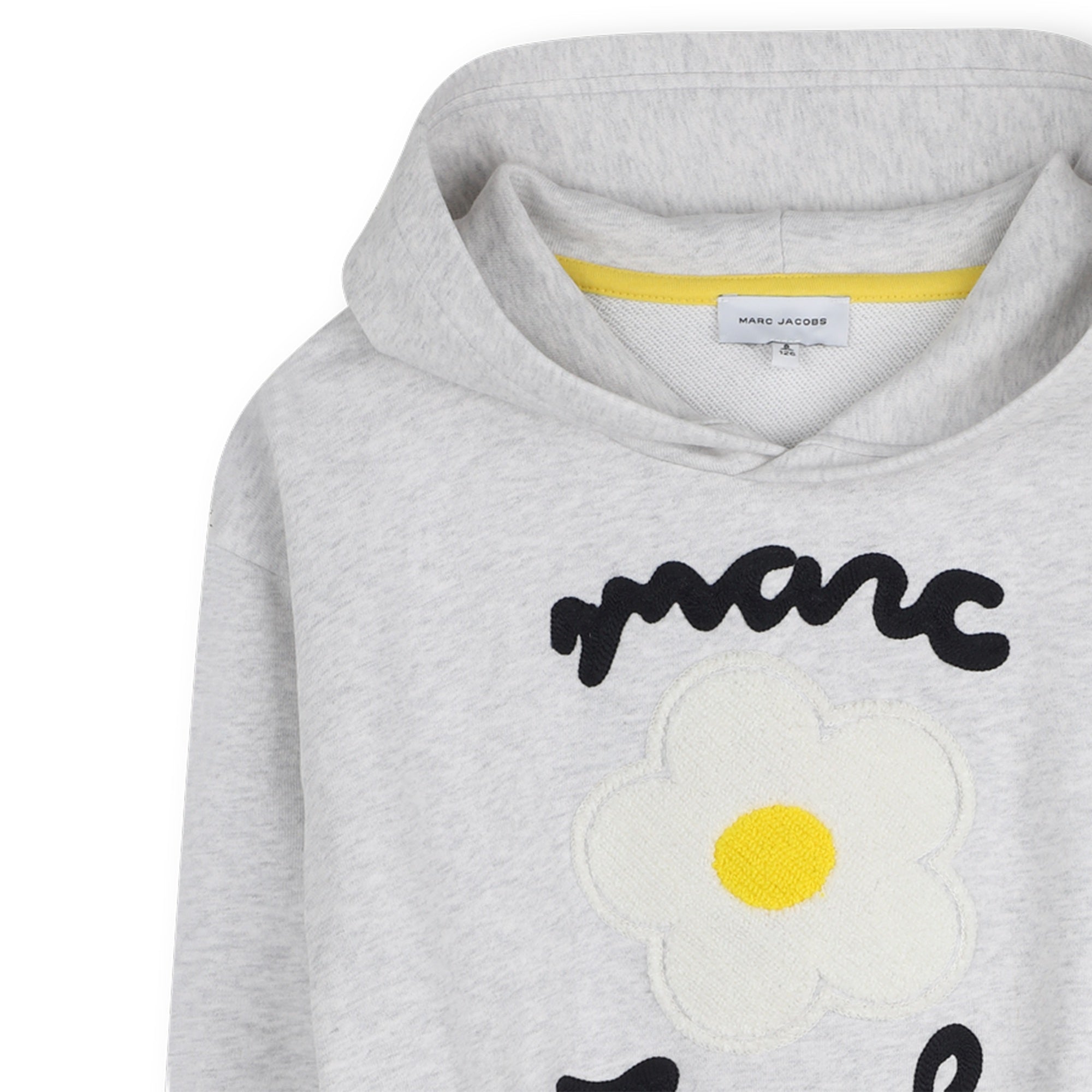 Little Marc Jacobs Girls Light Heather Gray Dress