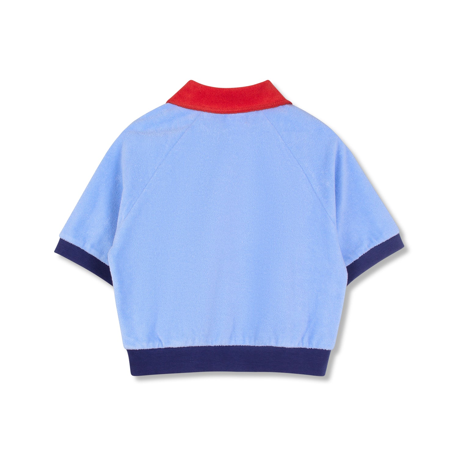 Wynken Pale Blue Beach Polo