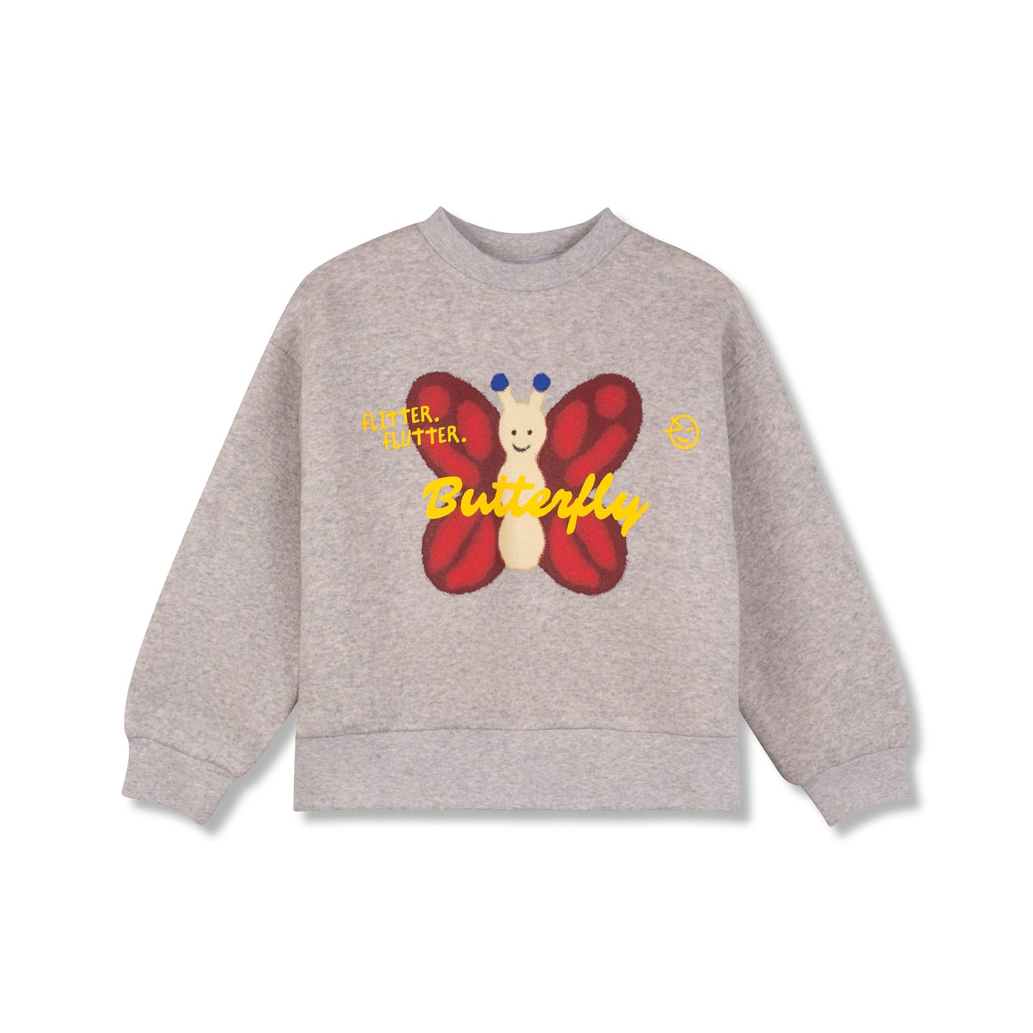 Wynken Grey Melange Bon Bon Sweat
