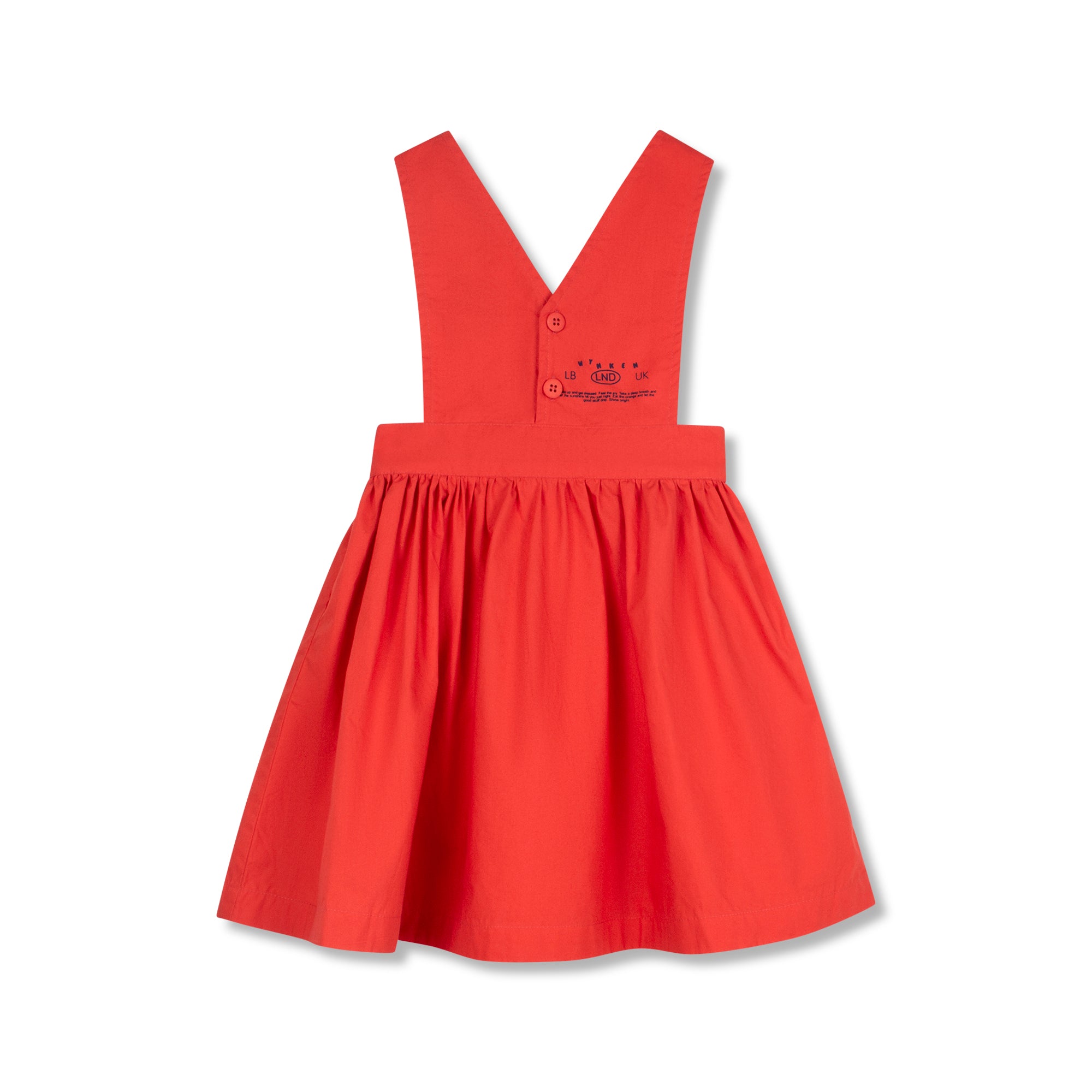Wynken Red Annka Pinafore