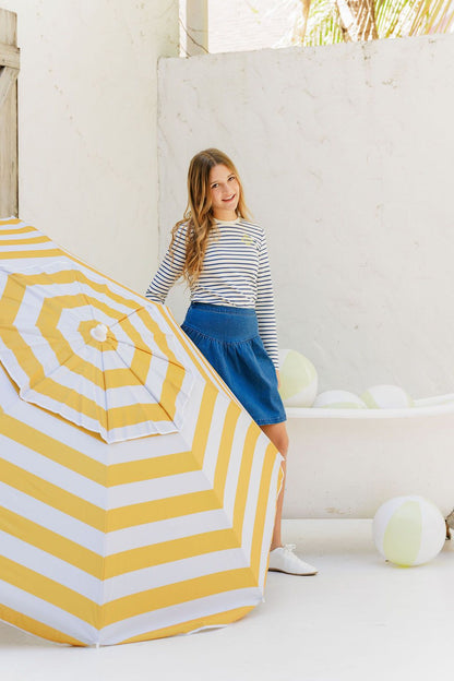 Duet Girls Stripe Edit Skirt