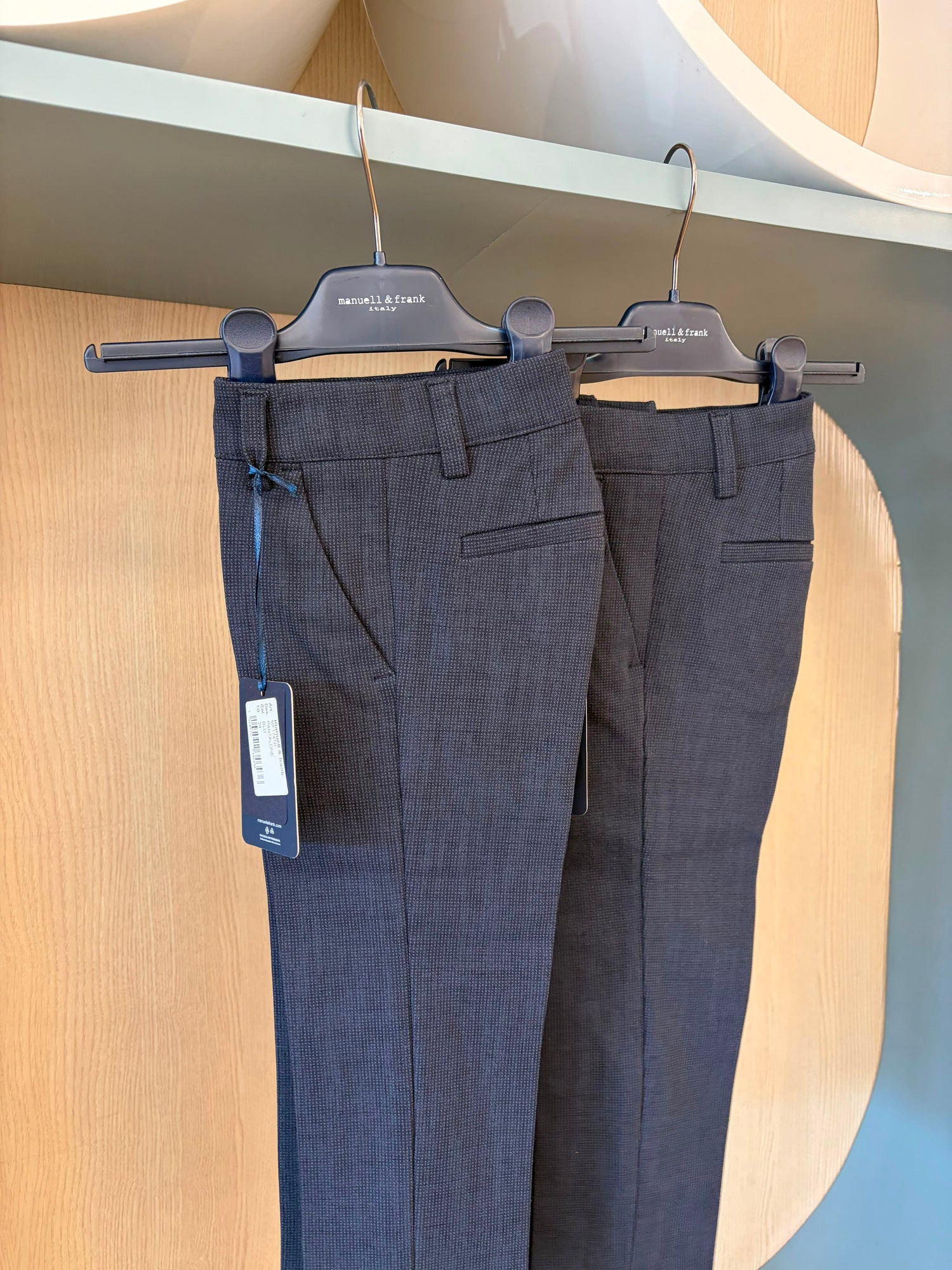 Manuell &amp; Frank Boys Blue Pants MF1741B