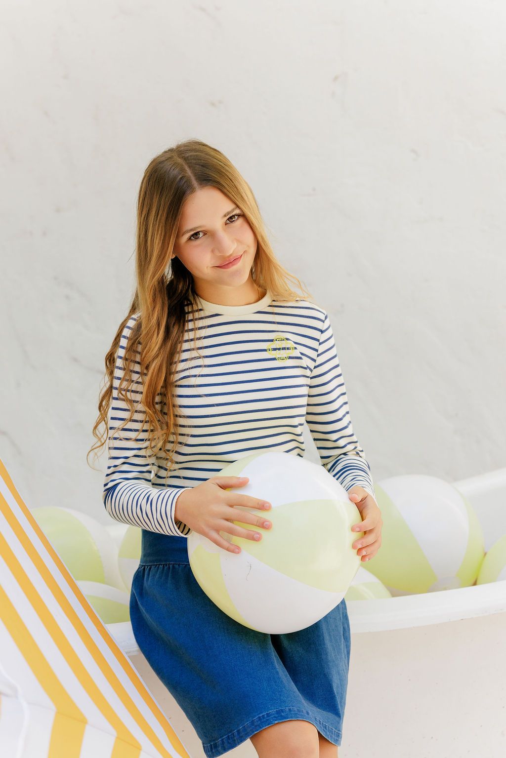 Duet Girls Stripe Edit T-Shirt