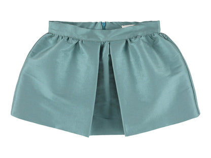 Morley Girls Blue Long Pleated Skirt