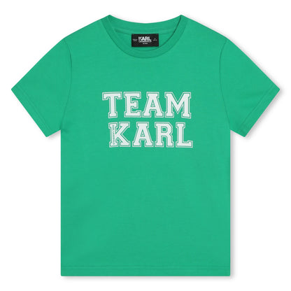 Karl Lagerfeld Mint &quot;Team Karl&quot; Tee Shirt