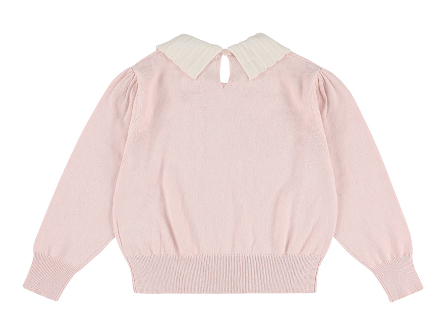 Morley Soft Peach Cropped Pullover