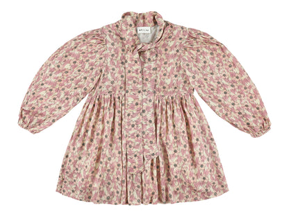 Morley Girls Lilac Long Dress with Bow