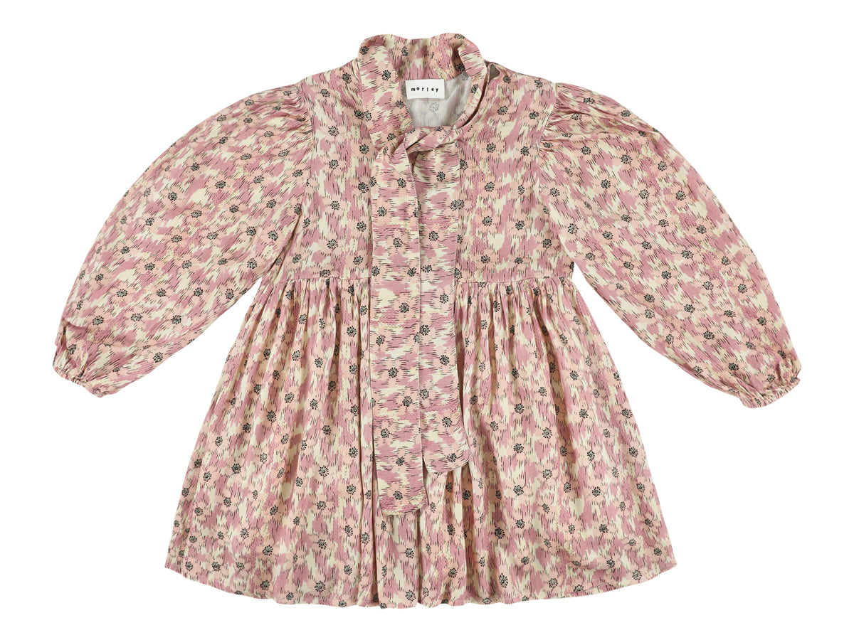 Morley Girls Lilac Dress with Bow