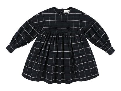 Morley Girls Blue Long Sleeve Dress