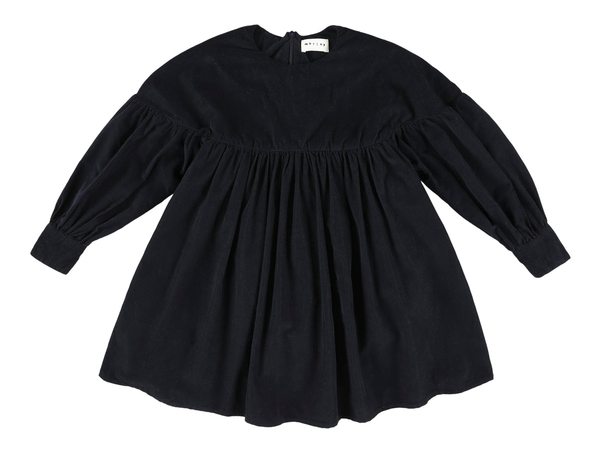 Morley Blue Long Sleeve Long Dress