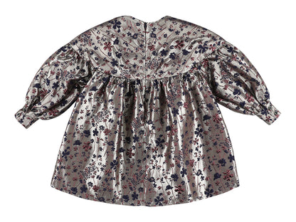 Morley Girls Pink Long Sleeve Long Dress