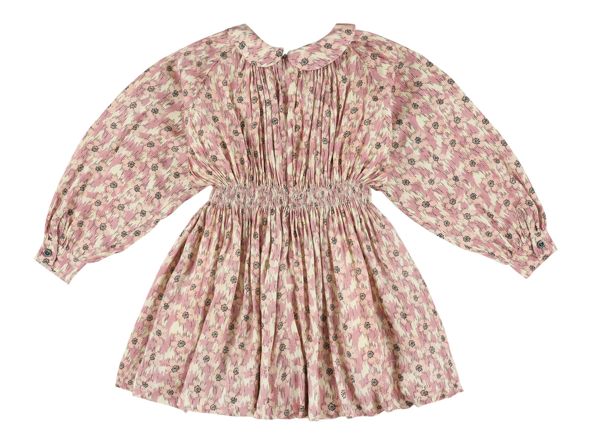 Morley Girls Lilac Dress with Smocking