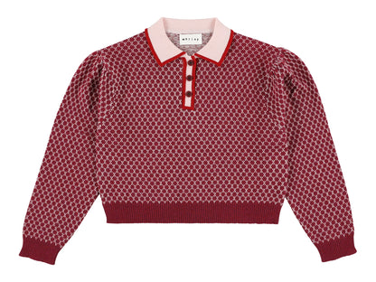 Morley Girls Persian Knitted Polo