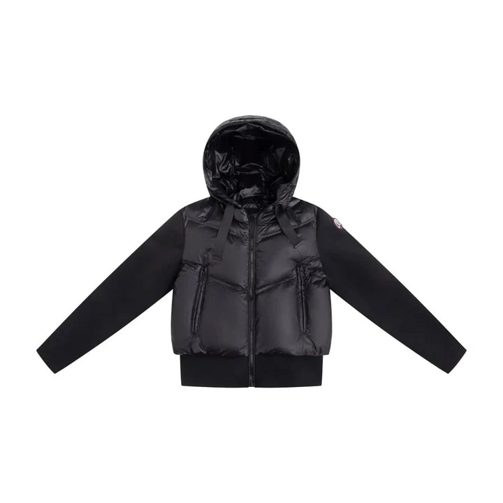 Ellabee Black Jacqueline Fur Lined Down Hoodie