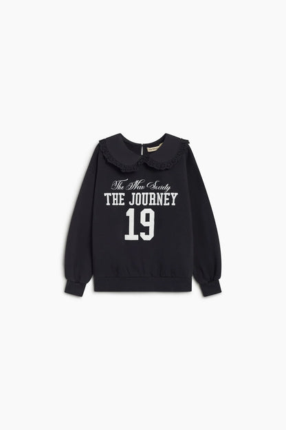 The New Society Girls Forged Iron Bluff Sweatshirt