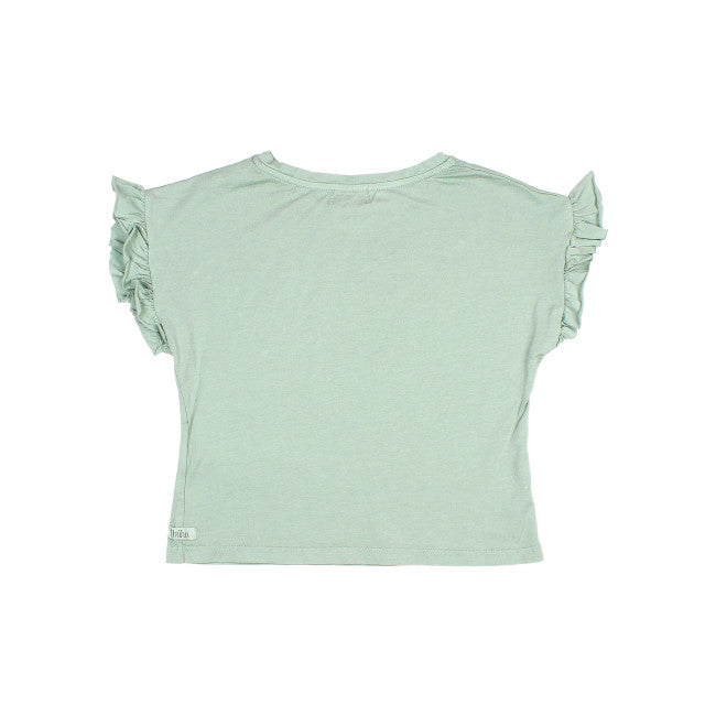 Buho Sage Green Flounces T-Shirt