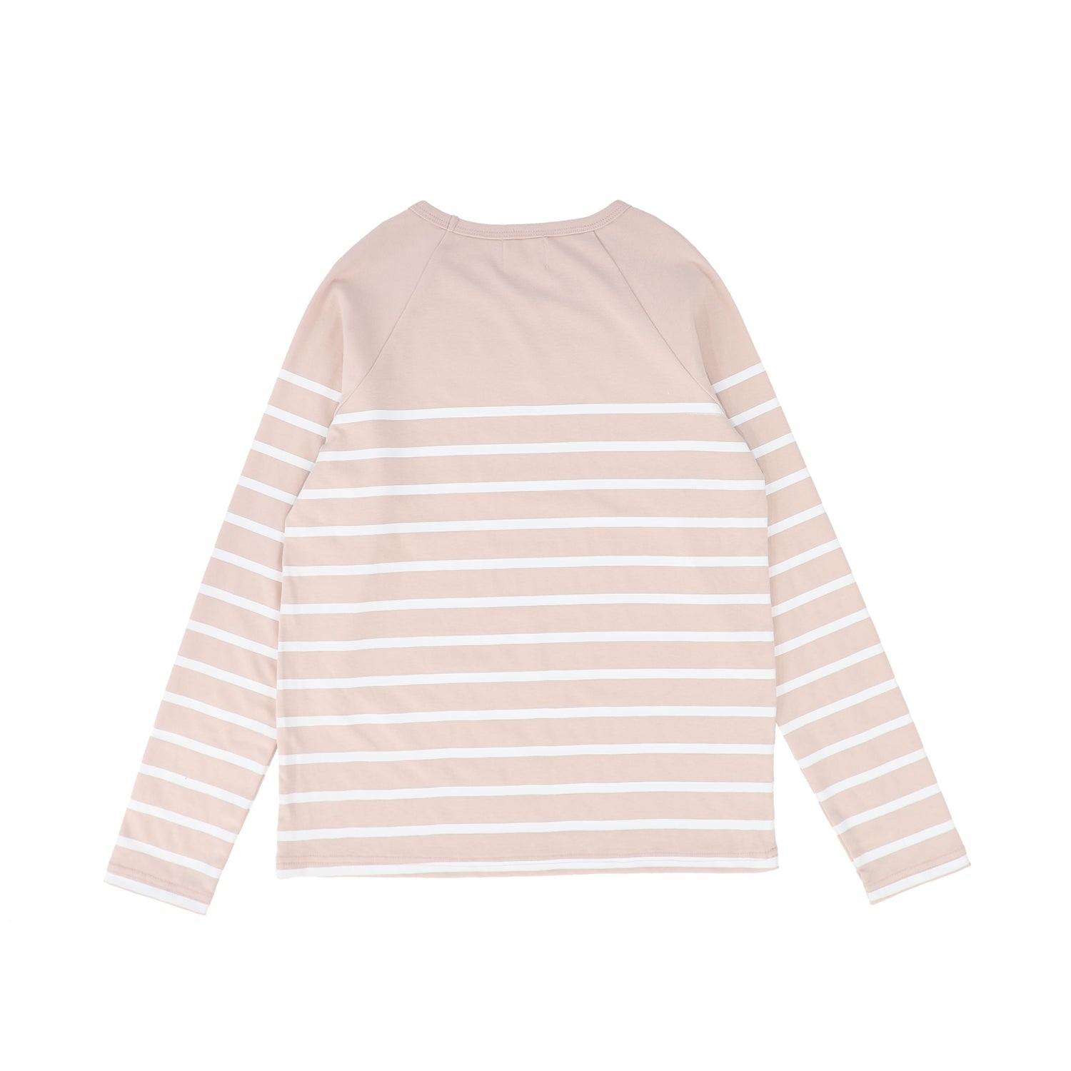 Bamboo Pink Striped Long Sleeve Tee Shirt