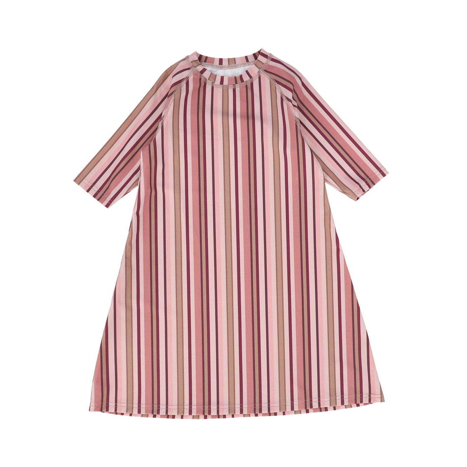 Bamboo Pink Stripe Cover Up