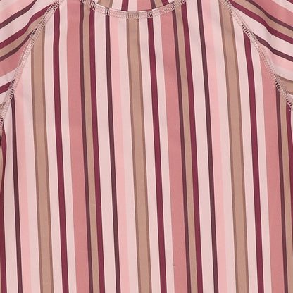Bamboo Pink Stripe Cover Up